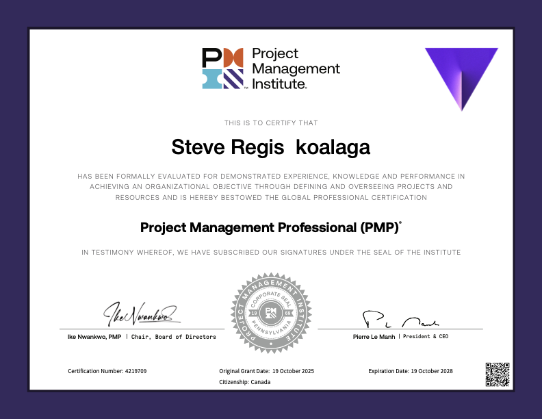 Project Management Professional (PMP)®